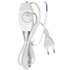 Провод с регулятором (диммером) ШПР-201 2х0,75 белый, Сечение: 2х0.75мм, Цвет провода: белый - Edisons