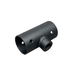 Накладка-з'єднувач гнучкого неону 22 мм Т-подібна металева чорна