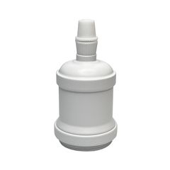 Патрон E27 для абажуров белый, Цвет: белый - Edisons