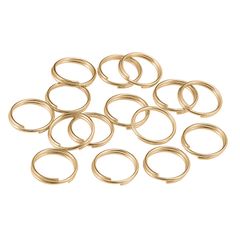 Кільце 12мм Gold ( за 10шт.)