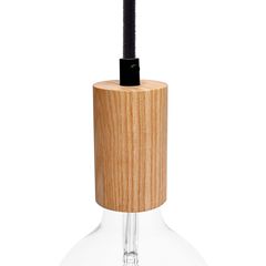 Деревянный патрон Е27 ясень - Edisons