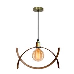 Люстра в скандинавском стиле Eye Gleam американский орех - Edisons