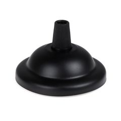 Розетка потолочная D65 H25 черная - Edisons