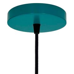 Розетка стельова D120 H20 бірюза