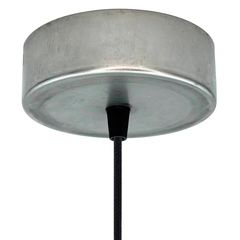 Розетка стельова D120 H40 під драйвер непофарбована