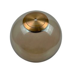 Плафон стеклянный шар Bubble D200 дымчатый - Edisons