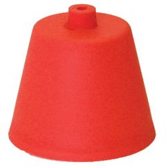 Пластикова стельова розетка 92 мм (червоний)