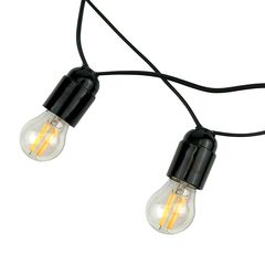 Економ ретро гірлянда 15 метрів 31 патрон Е27 з вологозахистом ІР33 (Без ламп)