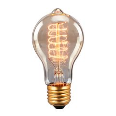 Лампа накаливания Эдисона А19 (спираль) - Edisons