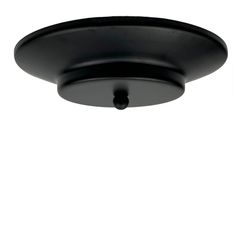 Розетка потолочная D200 H30 черная - Edisons