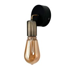 Бра у стилі лофт Little Ed без плафона бронзове