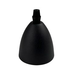 Розетка стельова D70 H68 чорна