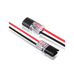 Коннектор провода разъемный низковольтный на 2 контакта 0,78-1,32мм2 - 2 шт. пара, Для проводов сечением: 0,78-1,32мм2 - Edisons