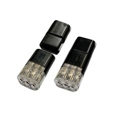 Коннектор провода разъемный на 3 контакта 0,35-0,75мм2