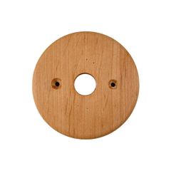 Рамка дерев'яна світла (вільха) на 1 пост для накладних вимикачів і розеток SOFTY-Keruida