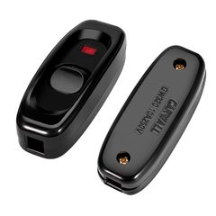 Вимикач на провід для світильника, бра, настільної лампи 250V 10A Чорний, Color: Black