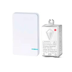 Комплект Бездротовий вимикач з 1-канальною клавішою SK1 та приймальним блоком 220V 1000W SW-R01