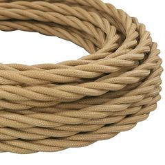 Провід кручений Пісочний (Triple) 3х1,5мм (ДСТУ) в тканинному обплетенні Premium