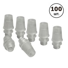 Втулка фіксатор проводу для патронів Е27 і Е14 (прозора) Premium [CLONE] [CLONE], Кількість: 100 шт., Color: прозорий