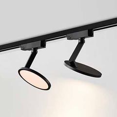 Декоративний трековий світильник чорний 12W 3000K Premium