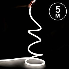 5 метров Облегченного гибкого круглого LED неона 22mm (без LED ленты), Длина, м: 5 м - Edisons
