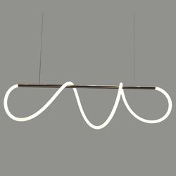 Люстра Nordik J неон (диммерный), Количество источников света: 1, Мощность светильника, Вт: 60, Вид: Подвесной - Edisons