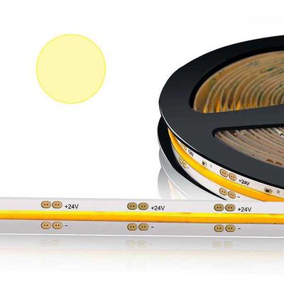 Преміум LED стрічка COB 24V 10W 3000K (теплий) 1000Lm CRI90 8mm, зображення 8