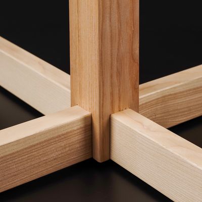 Торшер Nordic Wood дерев'яний (натуральний ясен) з абажуром, зображення 14