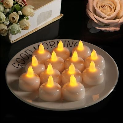 LED свеча Чайная Плавающая 40х40 мм, изображение 12 - Edisons