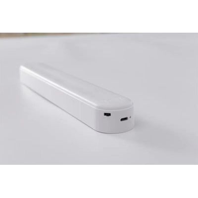 Акумуляторний лінійний LED світильник LN-260 4W 1200mAh 3 режими з сенсорною кнопкою від USB білий на 11 годин від АКБ без датчика руху, зображення 21