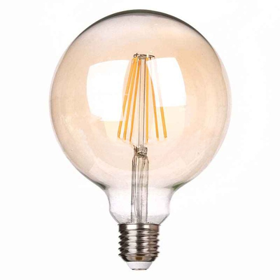 LED лампа Edisons G125 long gold Е27 4W 2200K Premium, зображення 4