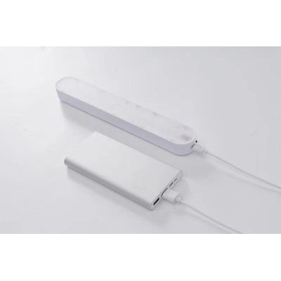 Акумуляторний лінійний LED світильник LN-260 4W 1200mAh 3 режими з сенсорною кнопкою від USB білий на 11 годин від АКБ без датчика руху, зображення 6