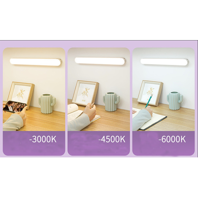 Акумуляторний лінійний LED світильник LN-260 4W 1200mAh 3 режими з сенсорною кнопкою від USB білий на 11 годин від АКБ без датчика руху, зображення 15