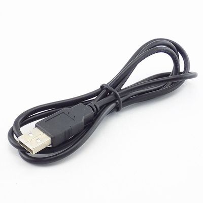 Роз'єм USB, штекер AM, корпус пластик, пайка на кабель, зображення 2