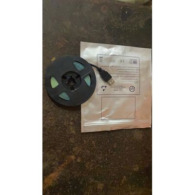 1м LED стрічка з USB 5V 8W COB 6000K (холодний) 8 мм для павербанка або USB адаптера, Колір світла: 6000K, Довжина: 1 м, зображення 9