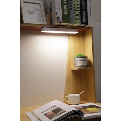 Акумуляторний лінійний LED світильник LN-260 4W 1200mAh 3 режими з сенсорною кнопкою від USB білий на 11 годин від АКБ без датчика руху, зображення 12
