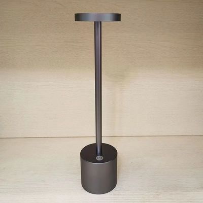 Настільна акумуляторна LED лампа Professional 5200 mAh 3W 2700K IP54 USB темно-сіра Premium, Колір: темно-сірий, зображення 17