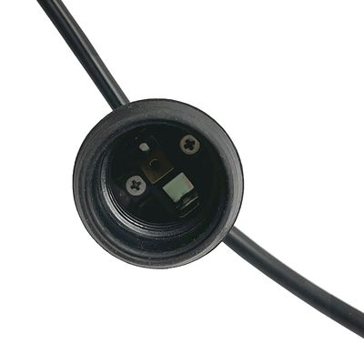 Вулична ретро гірлянда PATIO E27 IP65 вологозахищена 10м-21 патрон без ламп, Кількість патронів, шт.: 21, Відстань між патронами, см: 50, зображення 2