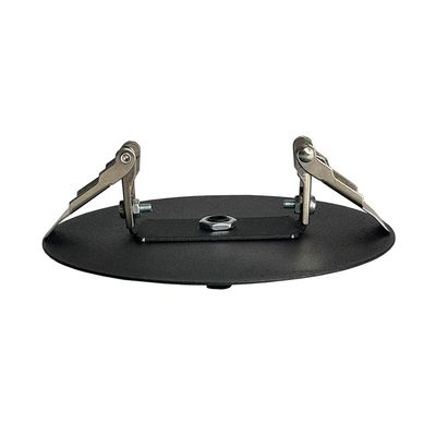 Врізна стельова розетка d140 чорна Premium, зображення 3