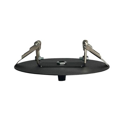 Врізна стельова розетка d140 чорна Premium, зображення 5