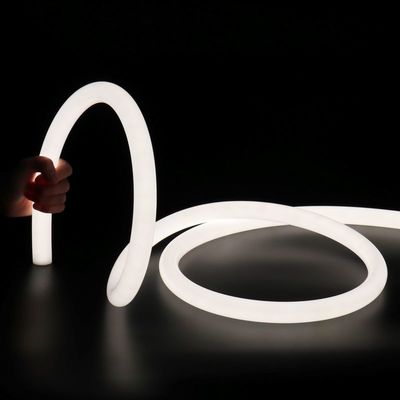Люстра стельова Nordic N із гнучкого LED неону D24 мм довжина 3м, Довжина світильника, м: 3, зображення 9
