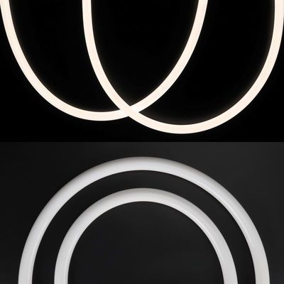 Люстра стельова Nordic N із гнучкого LED неону D24 мм довжина 3м, Довжина світильника, м: 3, зображення 10