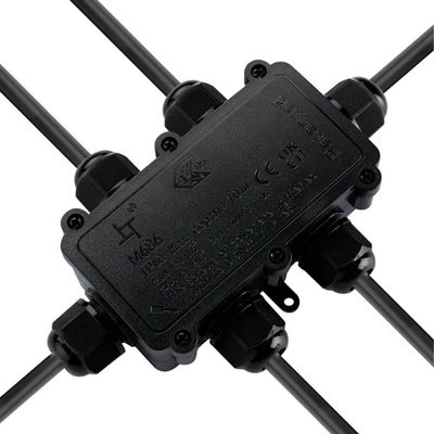 Коробка розподільна герметична M686-6(B) (6хM20) (4-8мм) IP68, зображення 2
