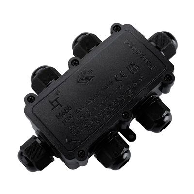 Коробка розподільна герметична M686-6(B) (6хM20) (4-8мм) IP68, зображення 5