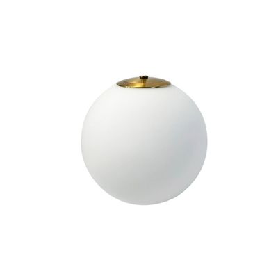 Плафон скляний шар білий матовий D130-d55 під лампу G9/E14 Економ, зображення 10