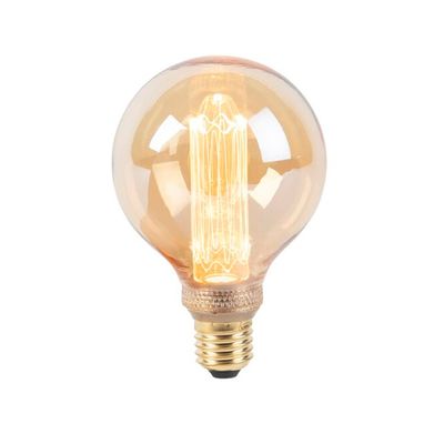 Virtual Filament LED лампа Едісона G95 RN E27 4W 1800К розбірна Premium, зображення 9