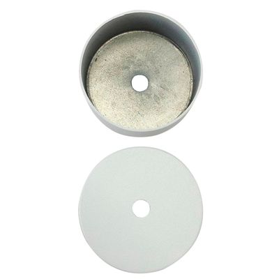 Корпус D70 H30 с крышкой D72 H5 белый, изображение 3 - Edisons
