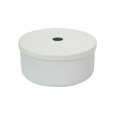 Корпус D70 H30 с крышкой D72 H5 белый, изображение 2 - Edisons