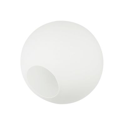 Плафон скляний шар білий матовий D130-d55 під лампу G9/E14 Економ, зображення 2