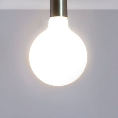 LED лампа Edisons Ceramic G95 Е27 6W 4000K біла оксамитово-матова, Температура світла: 4000K, зображення 15